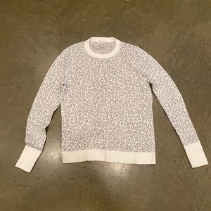Animal print sweater